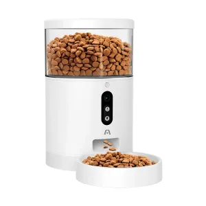 COMEDOR INTELIGENTE ARGOM PARA MASCOTAS FURCONNECT 71 4Lts. Camara 4MP BT WF BLANCO