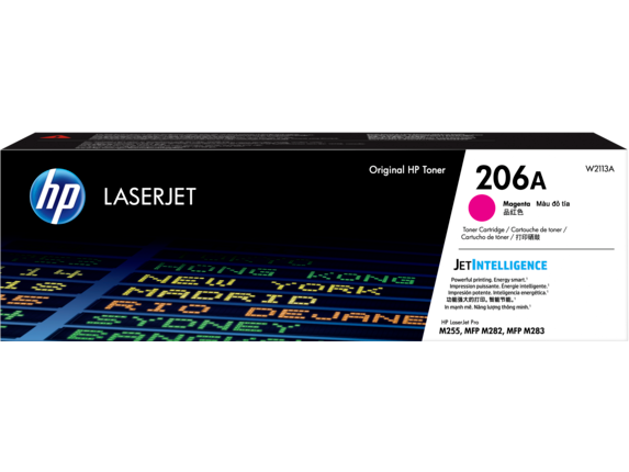 HP - Cartucho de Tóner LaserJet 206A Magenta