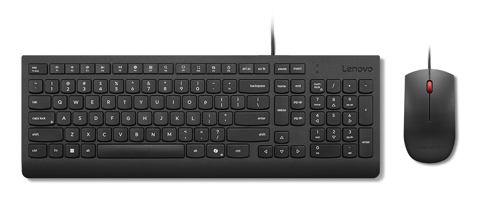 Lenovo 4X31R64424 teclado Ratón incluido Hogar / Oficina USB Español Negro