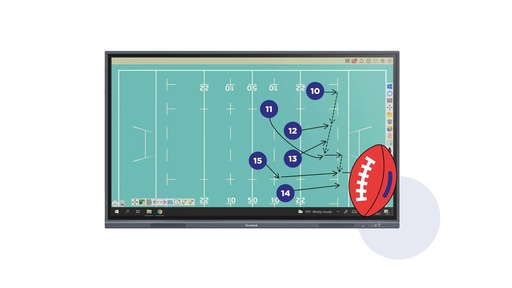 [MT863VWS28] ViewSonic ViewBoard IFP6533 - Interactive Display - 65" - 3840 x 2160 - HDMI / USB-C - Touchscreen