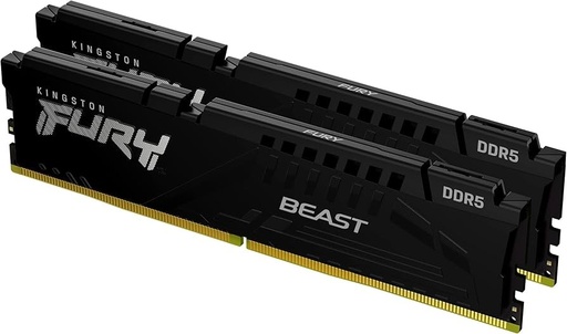 [100016377] Kingston FURY Beast - DDR5 - módulo - 32 GB - DIMM de 288 contactos - 5600 MT/s / PC5-44800 - CL40 - 1.25 V