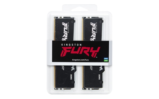 [100016763] Kingston FURY Beast RGB - DDR5 - módulo - 32 GB - DIMM de 288 contactos - 5600 MT/s / PC5-44800 - CL40