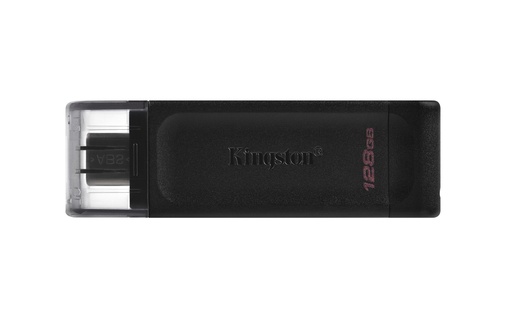 [DT70/128GB] Kingston DataTraveler 70 - Unidad flash USB - 128 GB - USB-C 3.2 Gen 1