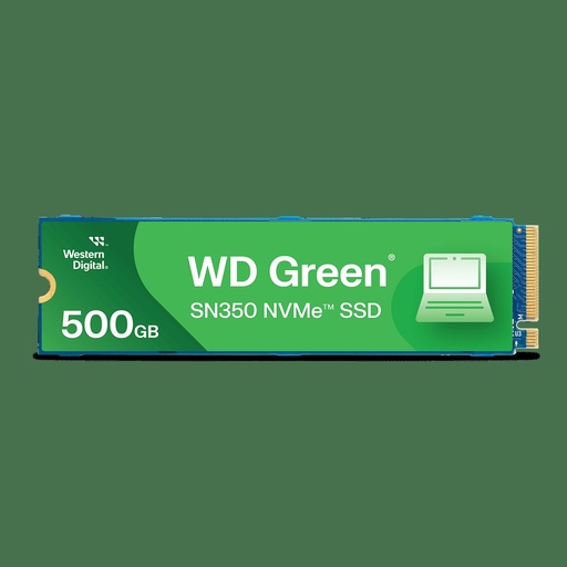 [WDS500G2G0C] WD Green SN350 - SSD - 500 GB - interno - M.2 2280 - PCIe 3.0 x4 (NVMe)