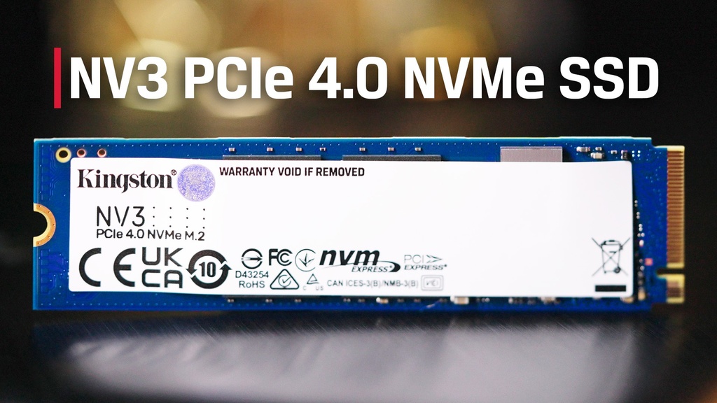 [DH500KNG10] Kingston - Internal hard drive - 500 GB - Solid state drive - NV3 M.2 2280 NVMe Up to 6000 M