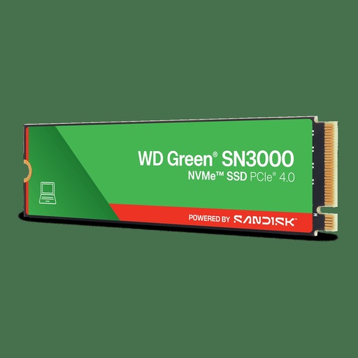 [WDS500G4G0E] Western Digital WD Green SN3000 - Internal hard drive - 500 GB - M.2 - Solid state drive