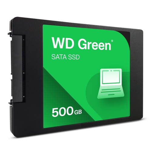 [WDS500G5G0A] Western Digital WD Green SSD - Internal hard drive - 500 GB - 2.5" - Solid state drive