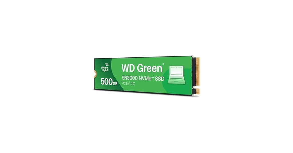 [DH101WDC27] Western Digital WD Green SN3000 - Internal hard drive - 1 TB - M.2 2280 - Solid state drive