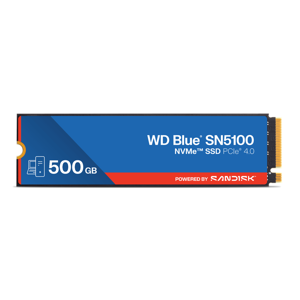[DH101WDC22] Western Digital WD Blue SN5100 - Internal hard drive - 1 TB - M.2 - Solid state drive