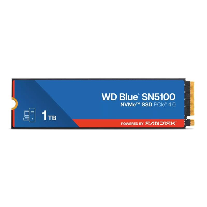 Western Digital WD Blue SN5100 - Internal hard drive - 1 TB - M.2 - Solid state drive