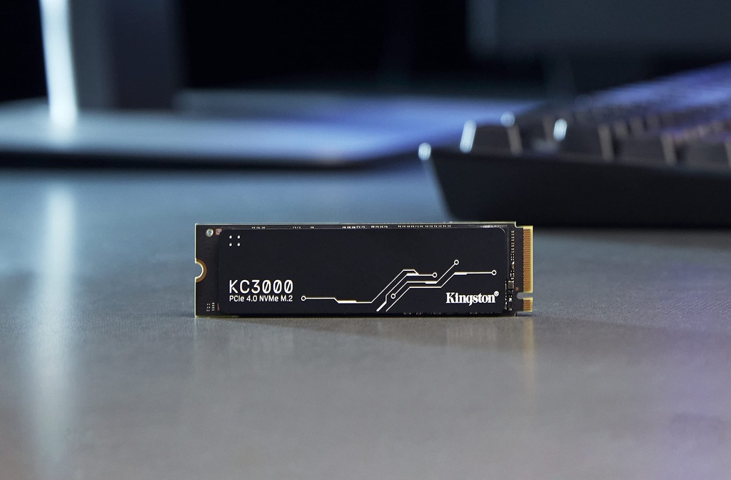 [DH124KNG01] Kingston KC3000 - SSD - 1024 GB - interno - M.2 2280 - PCIe 4.0 (NVMe) - para Intel Next Unit of Computing 12 Pro Kit