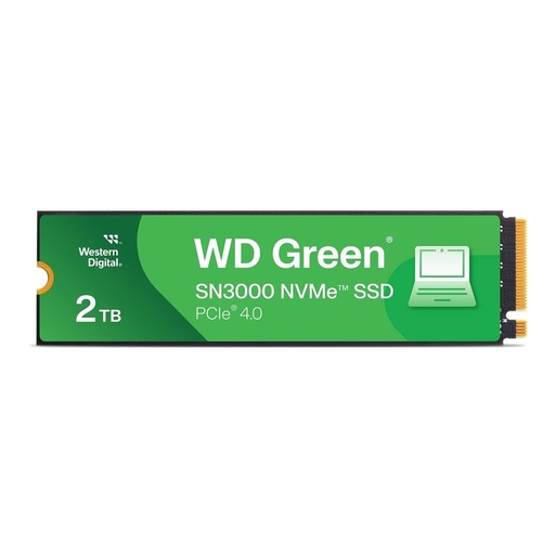 [WDS200T4G0E] Western Digital WD Green SN3000 - Internal hard drive - 2 TB - M.2 2280 - Solid state drive
