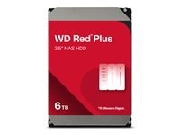 [WD60EFPX] WD Red Plus WD60EFPX - Disco duro - 6 TB - interno - 3.5" - SATA 6Gb/s - 5400 rpm - búfer: 256 MB