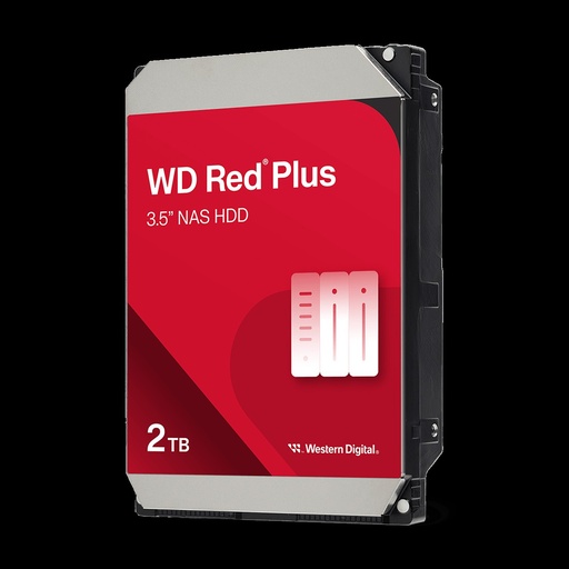 [WD120EFGX] Western Digital WD Red Plus NAS Hard Drive - Internal hard drive - 12 TB - 3.5" - 7200 rpm - Serial ATA