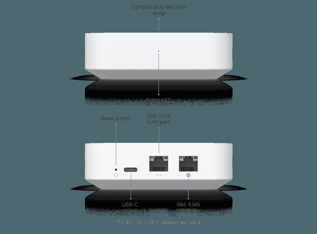 Ubiquiti - Router - UXG-Lite Gateway Lite