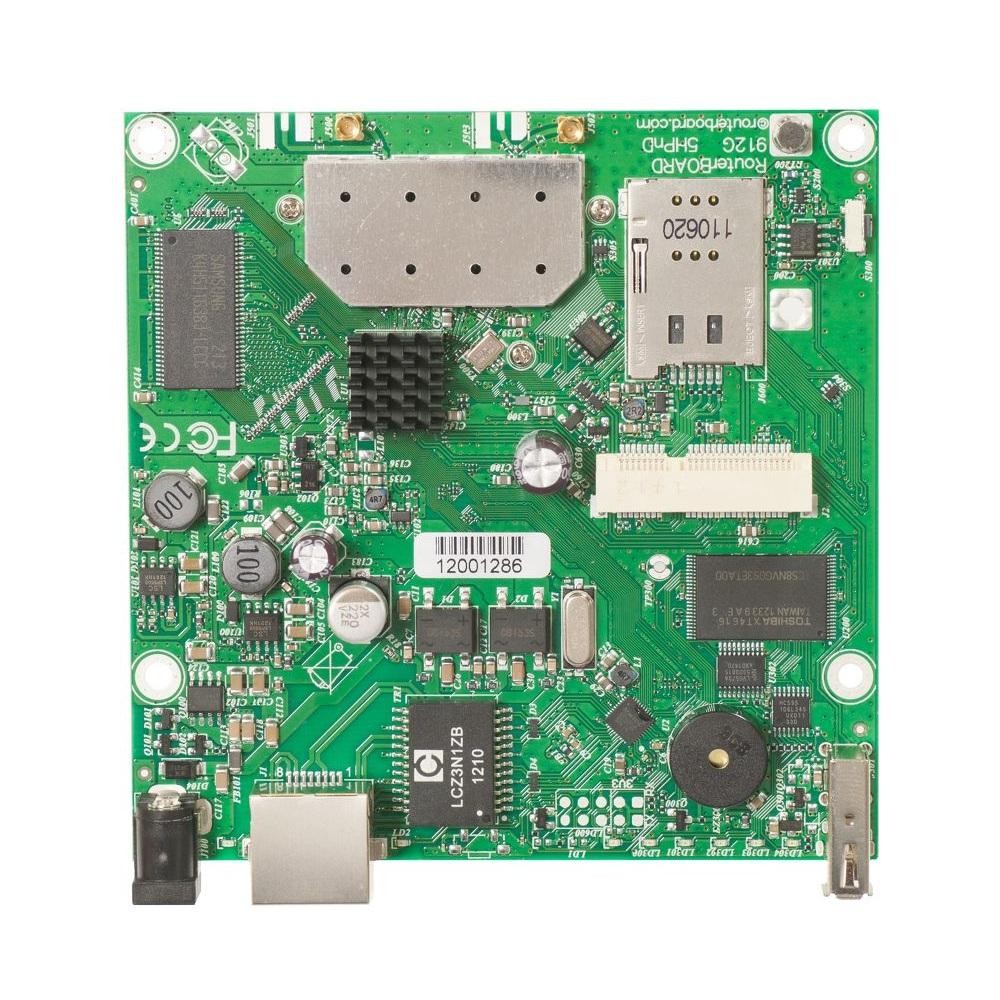 Mikrotik - Router - Wireless - 600Mhz Atheros CPU 512MB RAM 1