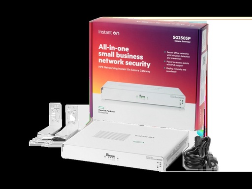 [S0G34A] HPE - Gateway - 5-Port SmartRate 2.5G PoE+ 64W