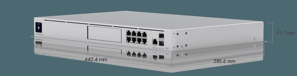 Ubiquiti UniFi Dream Machine Special Edition - Dispositivo de gestión de la red - 2.5GbE, 10GbE - 1U - montable en basti
