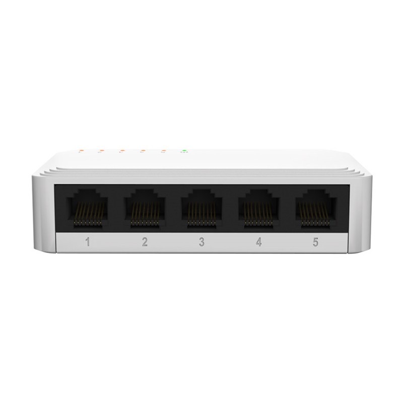 Nexxt Infrastructure - Switch - Gigabit Ethernet - 8 x 10/100/1000 - 1 Gigabit Ethernet