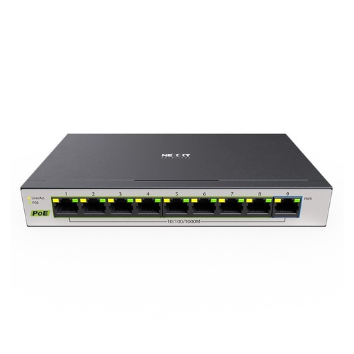 [NSW-V900P] Nexxt Solutions Infrastructure - Switch - Gigabit Ethernet - 9 x 10/100/1000 - 1 Gigabit Ethernet - 9 POE+ 120W