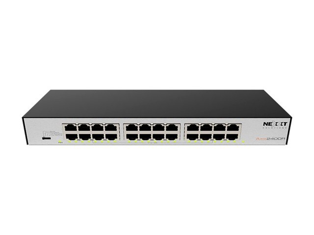 Nexxt Solutions Infrastructure - Switch - Gigabit Ethernet - 24 x 10/100/1000 - 1 Gigabit Ethernet - Switch Giga 24P Unm