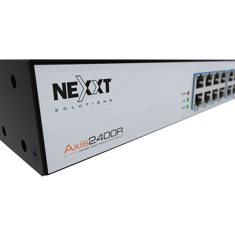 Nexxt Solutions Infrastructure - Switch PoE + - Gigabit Ethernet - 24 - 4 Gigabit SFP