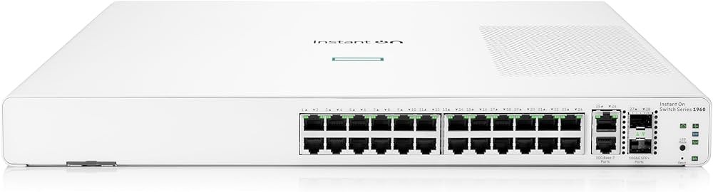 HPE Networking Instant On 1960 24G 2XGT 2SFP+ Switch - Conmutador - Gestionado