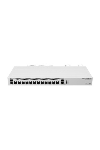 [CCR2004-1G-12S+2XS] MikroTik Cloud Core Router CCR2004-1G-12S+2XS - Router 10GbE, 25GbE - montaje en rack