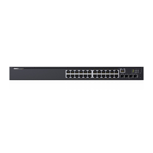 [N1524] Dell Networking N1524 - Conmutador - L2 + - Gestionado - 24 x 10/100/1000 + 4 x 10 Gigabit SFP+