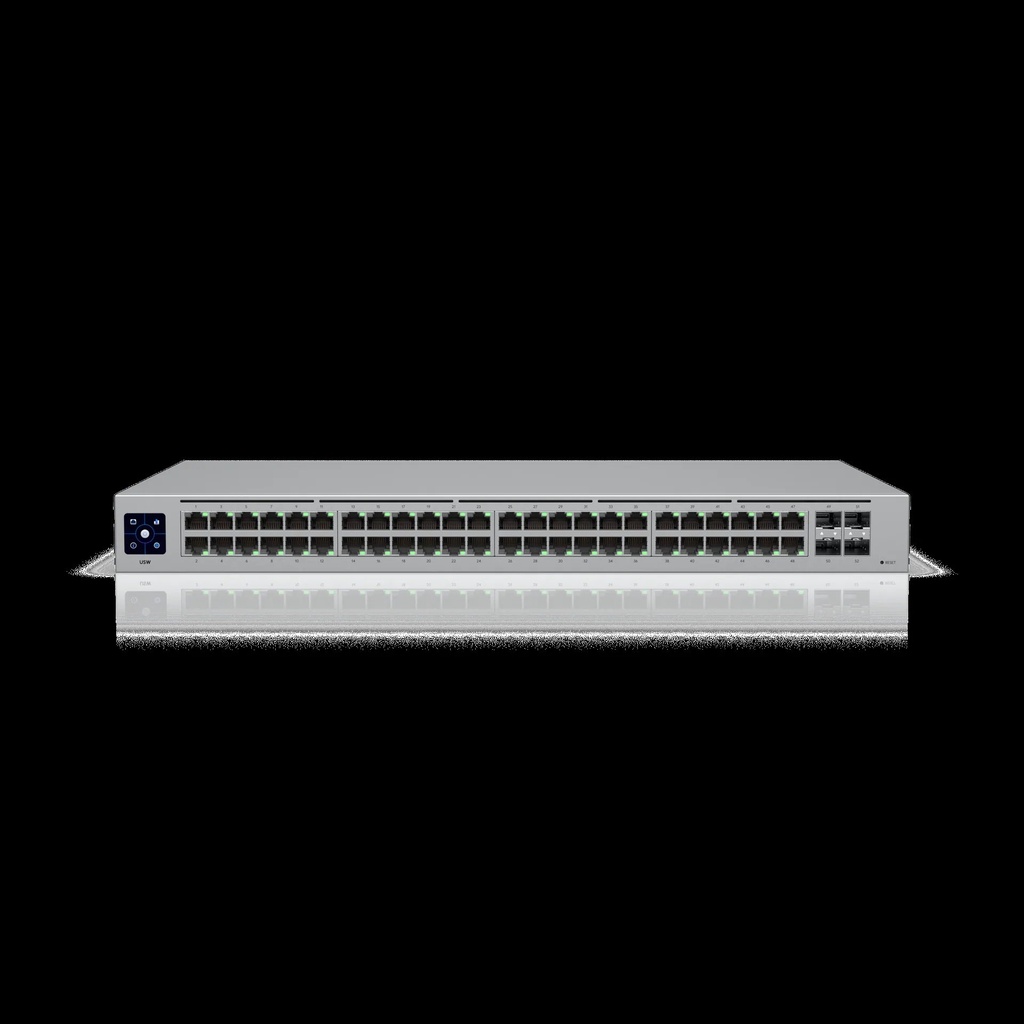 Ubiquiti UniFi Switch USW-48-POE - Conmutador - Gestionado - 48 x 10/100/1000 (32 PoE+) + 4 x Gigabit SFP