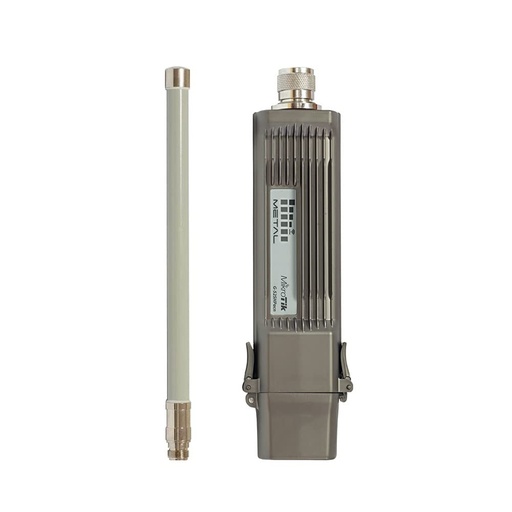 [RBMETALG-52SHPACN] MikroTik Metal 52 ac - Punto de acceso inalámbrico - Wi-Fi - Banda doble - alimentación cc - 720 MHz - 215x60x38mm