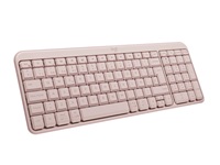 [ID224LOG64] Logitech-K250 Compact Bluetooth Wireless Keyboard - Spanish - Rose