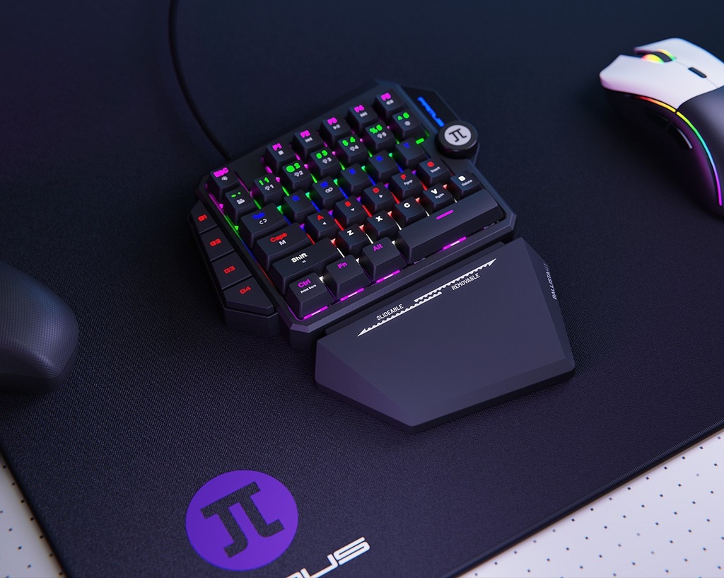 Primus Gaming - Keyboard - Wired - English - USB 2.0 - Ergonomic Design - Black