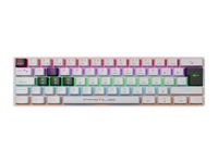 [ID011PGL16] Primus Gaming - Keyboard - Wired - Spanish - USB 2.0 - Ergonomic Design - Black/white