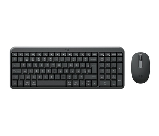 [920-013513] Logitech - MK250 Compact Bluetooth Wireless Combo - Spanish - Graphite