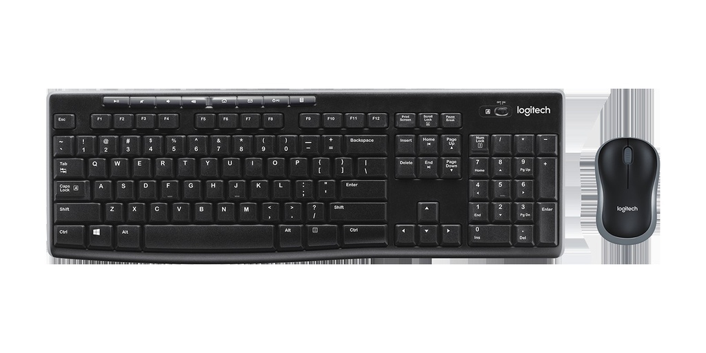 [920-004432] Logitech Wireless Combo MK270 - Juego de teclado y ratón - 2.4 GHz en Español