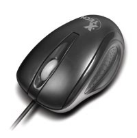 XTech XTM-175 - Ratón - USB - Cableado - Negro - Optico