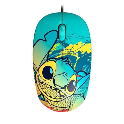 [XTM-D406ST-BL] Xtech - XTM-D406ST-BL - Mouse - USB - Wired - Disney Stich Blue