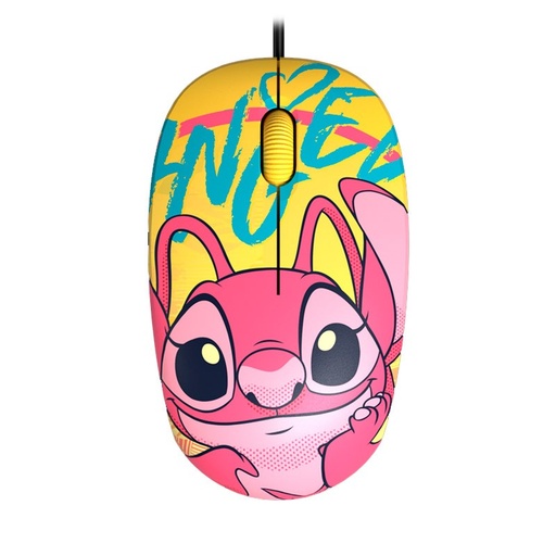 [XTM-D406ST-YL] Xtech - XTM-D406ST-YL - Mouse - USB - Wired - Disney Stich Yellow