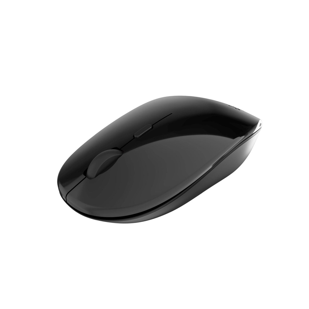 Klip Xtreme - Mouse - 2.4 GHz - Wireless - Black - Slim