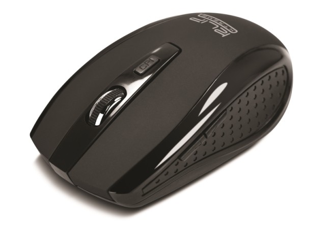 Klip Xtreme Klever KMW-340 - Ratón - óptico - 6 botones - inalámbrico - 2.4 GHz - receptor inalámbrico USB