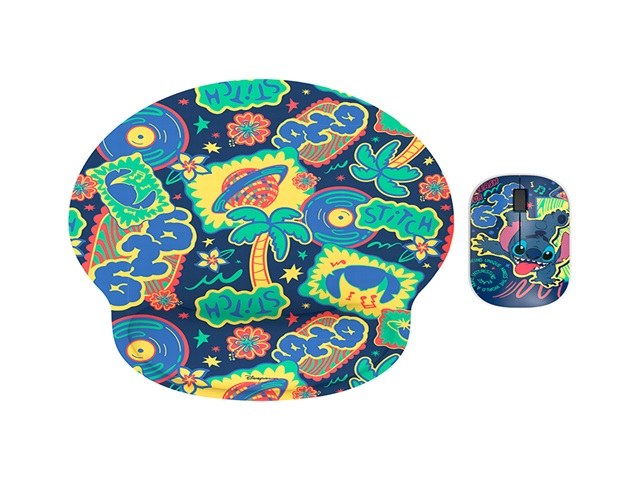 Xtech - XTM-DKT1ST - Mouse and mouse pad kit - 2.4 GHz - Wireless - Stitch KT1ST - Disney Stitch