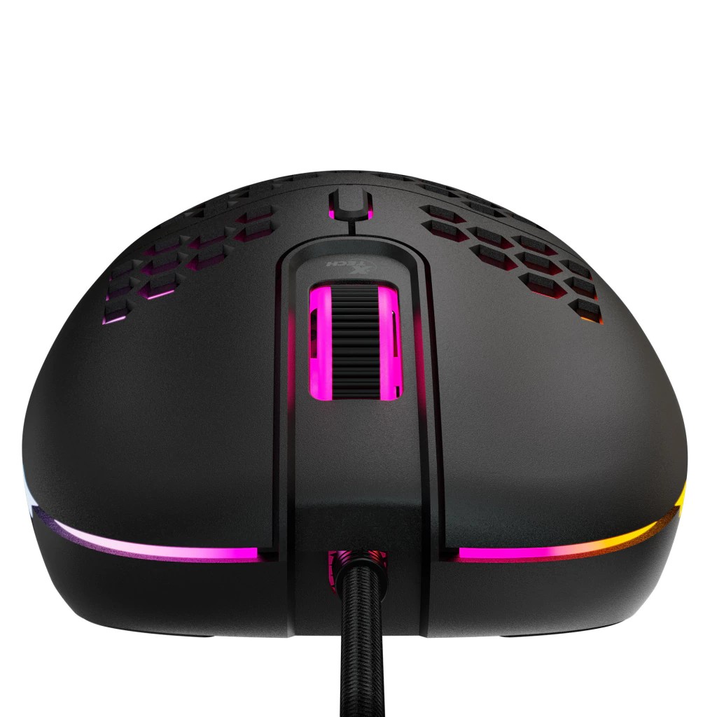 Xtech - XTM-620 - Mouse - USB - Wired - Black - Gaming 7 button Honeycomb
