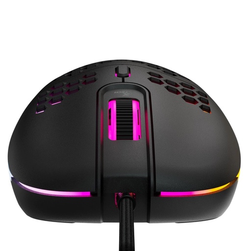 [ID011XTK46] Xtech - XTM-620 - Mouse - USB - Wired - Black - Gaming 7 button Honeycomb