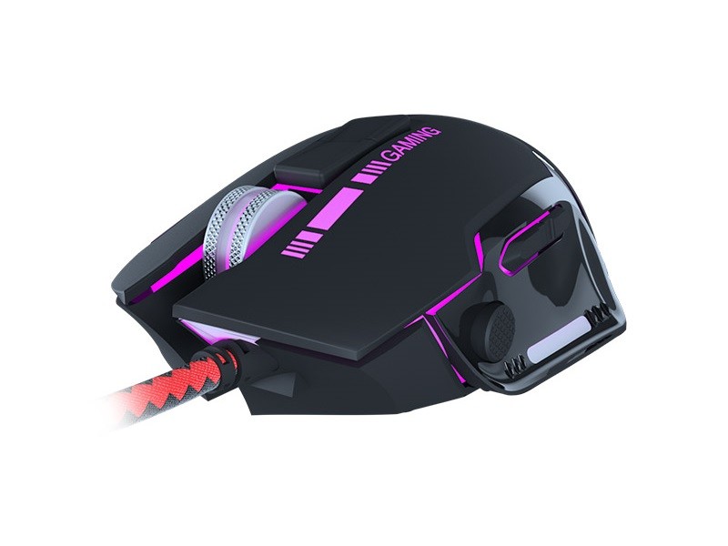 [ID011XTK42] Xtech - XTM-720 - Mouse - USB - Wired - Black - Gaming 7200dpi