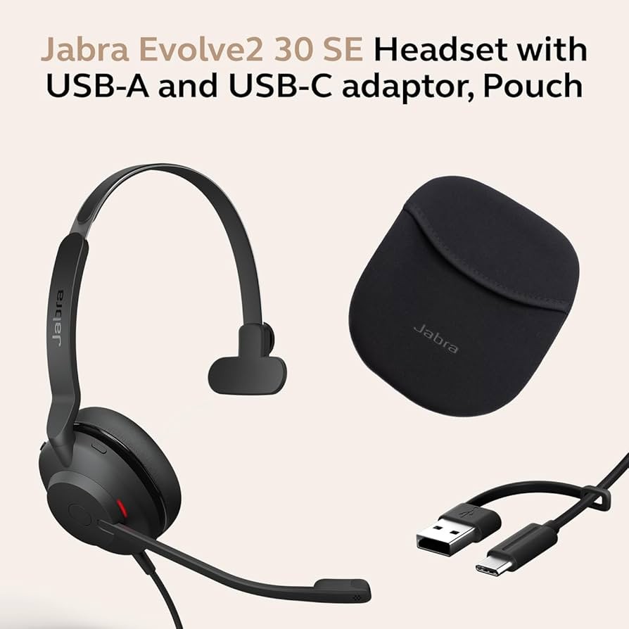 [100019674] Jabra Evolve2 - 30 SE - Handset - Wired - 23189-889-779