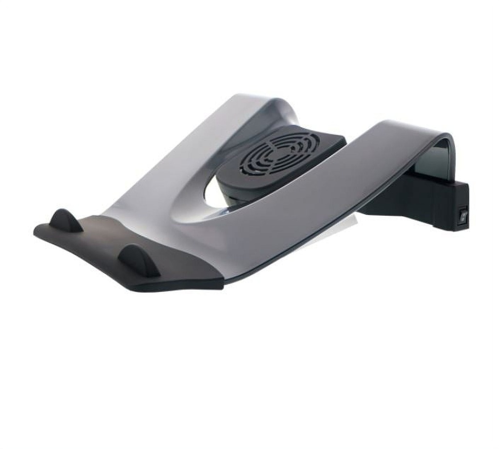 Klip Xtreme KNS-110B Notebook Stand / Cooling Station - Soporte para ordenador portátil - con concentrador USB de 4 puer