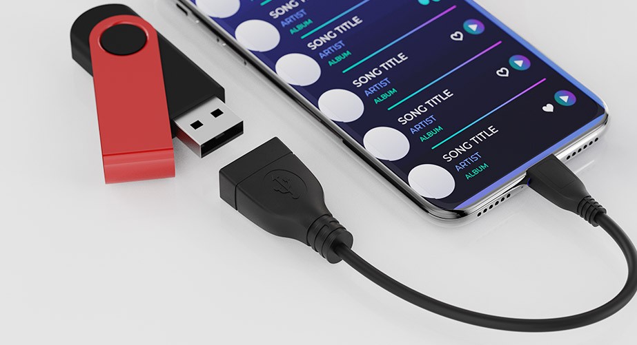 Xtech - USB cable - 5 pin Micro-USB Type B - 4 pin USB Type B - Black - XTC-368