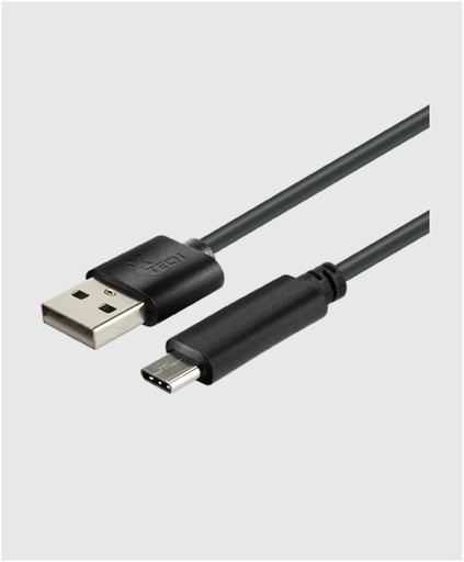 [XTC-510] Xtech XTC-510 - Cable USB - 24 pin USB-C (M) reversible a USB (M) - USB 2.0 - 1.8 m - negro