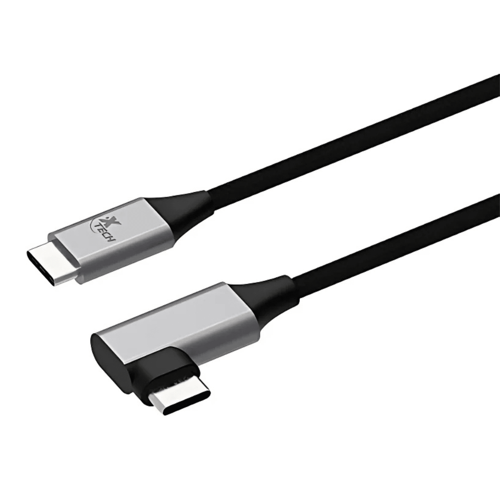 Xtech - USB cable - USB Type C - 3.66 m - Black & silver - (m) to (m) Braided XTC-533
